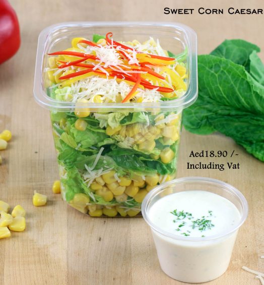 Sweet Corn Ceasar Salad