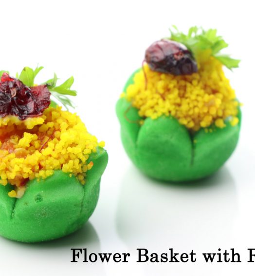 Flower Basket with Ratatouille