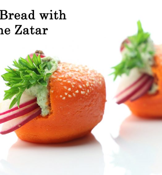 Focaccia Bread with Labneh Zaatar