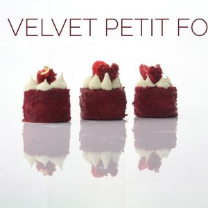 Red Velvet Petit Fours