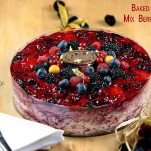 Baked Cheese Mix Berries