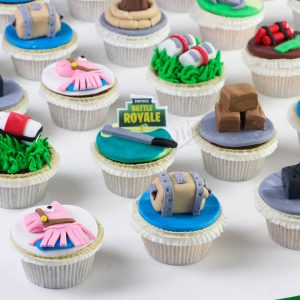 Fortnite Themed Cup Cakes