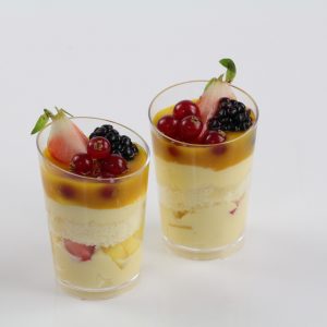 Fruit triffle Dessert Glass