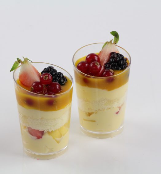 Fruit triffle Dessert Glass