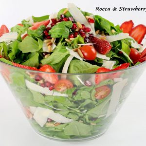 Rocca and Strawberry Salad