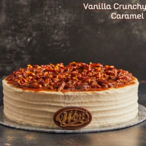 Vanilla Crunchy w/ Pecan Caramel Cake