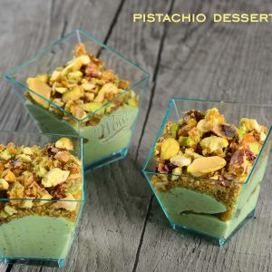 Pistachio Dessert Glass