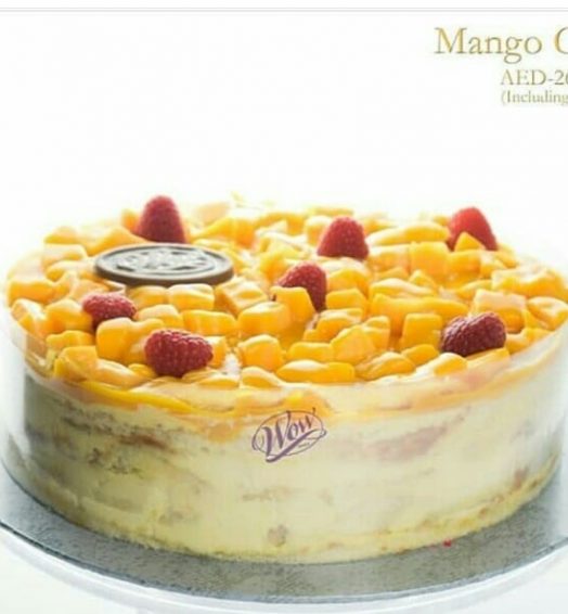 Vanilla Mango Cake