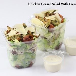 Chicken Cesar Salad With French Dressing