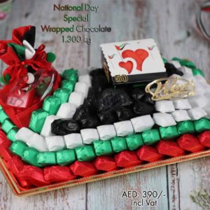 National Day Wrapped Chocolates