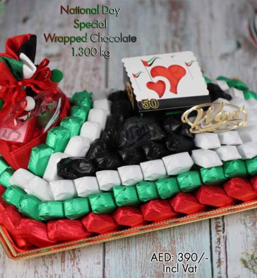 National Day Wrapped Chocolates