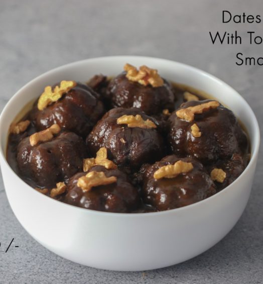 Dates Pudding with Toffee Sauce