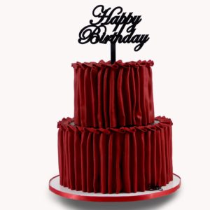 Red Curtain Cake.