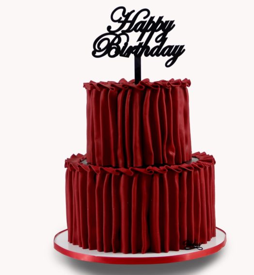 Red Curtain Cake.