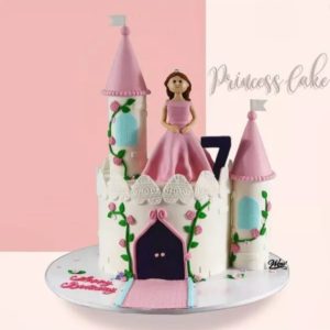 Princess Castle Cake