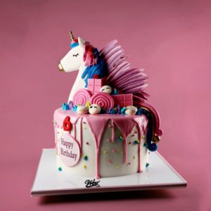 Fortnite Llama Chocolate Dripping Cake