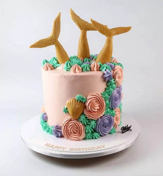 Mermaid cake