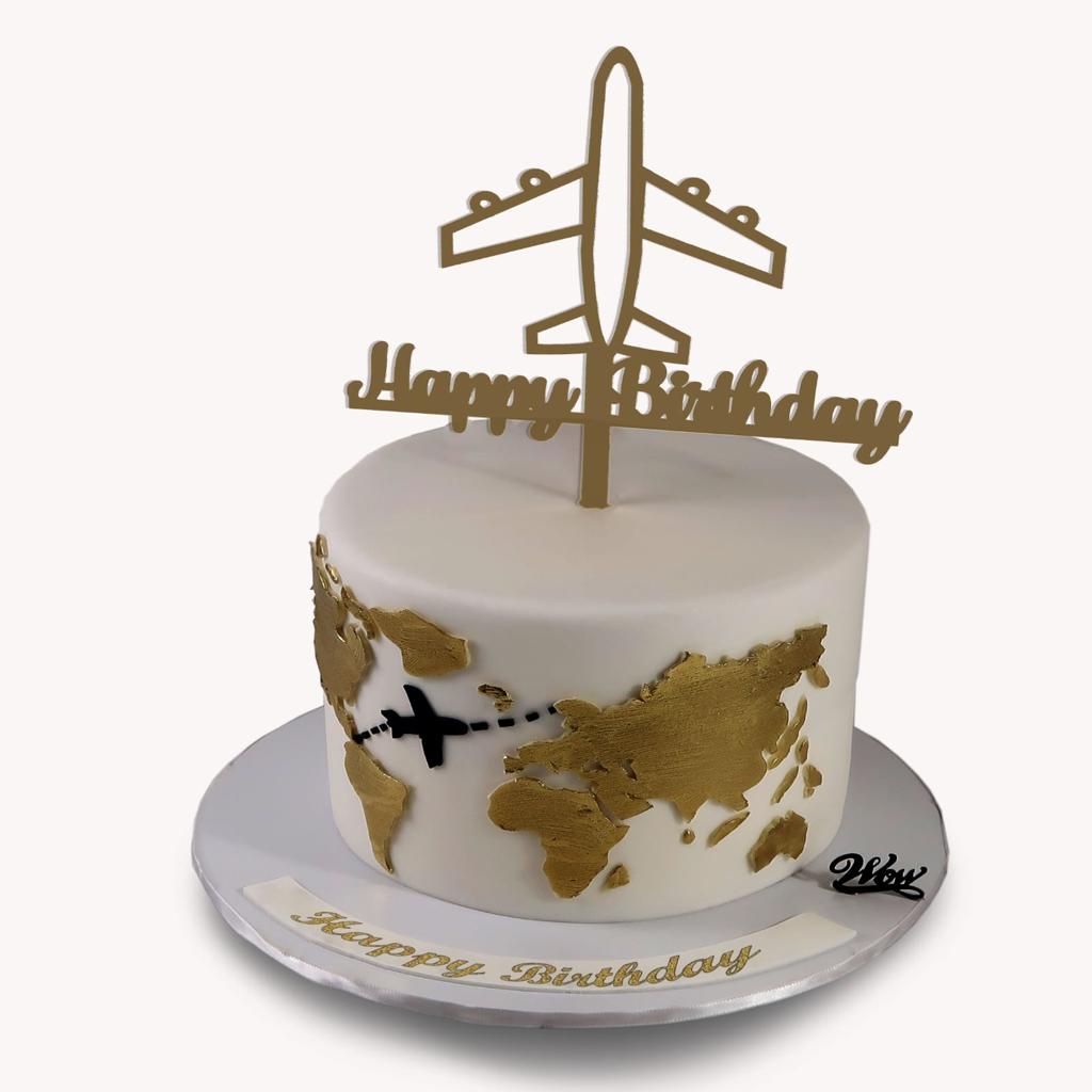 Bon Voyage Cake. – Wow Sweets