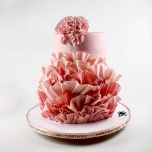 Ruffles And Frills cake