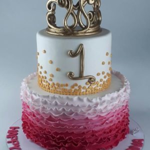 Princess Floral Cake