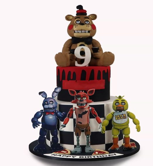 five-nights-at-freddys Cake.