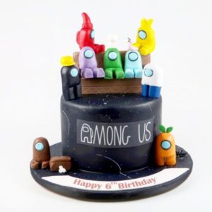 Among Us cake