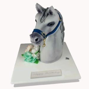 Horse Head Cake.