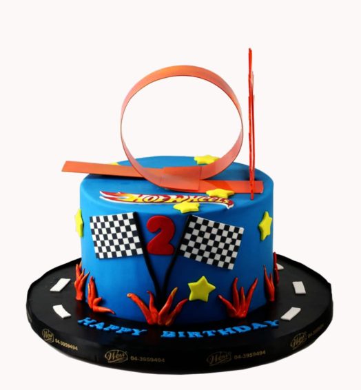 Hotwheel Racing Cake