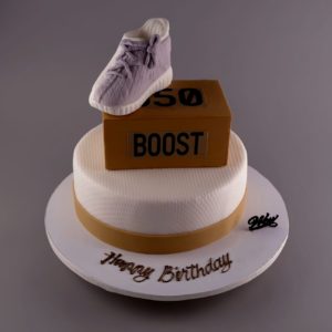 Boost Shoe & Box Cake