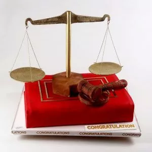 Measure of Justice Cake