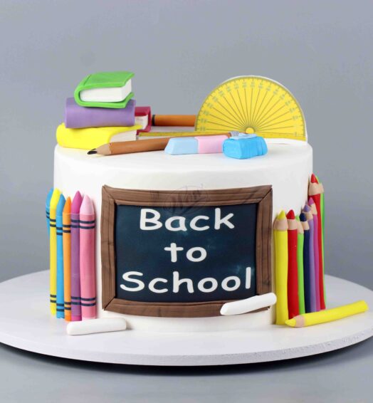 back to school cake