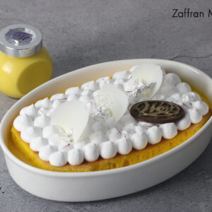 Zaffran Milk Cake