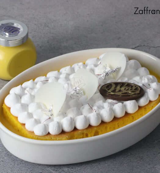 Zaffran Milk Cake