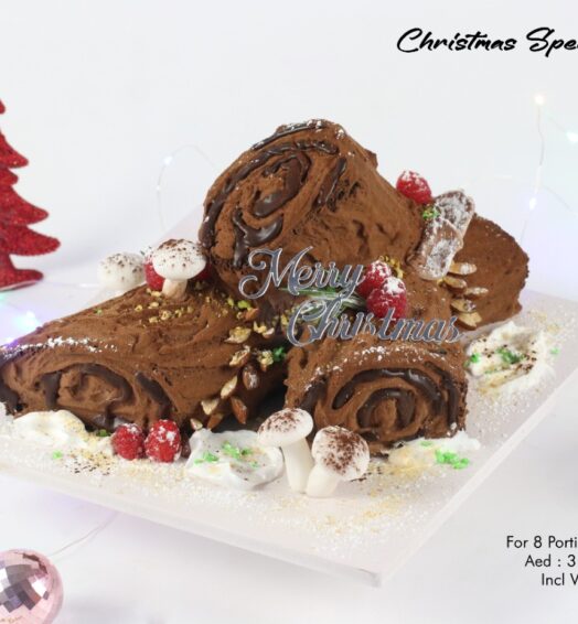 Christmas special  Log cake