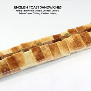 Assorted English Toast sandwiches Tray