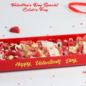 Valentine’s Day Special Eclair’s Tray