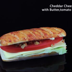 Cheddar Cheese With Butter,Tomato Lettuce