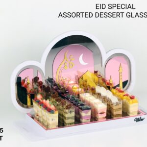 Eid Special Assorted Dessert Glasses Tray