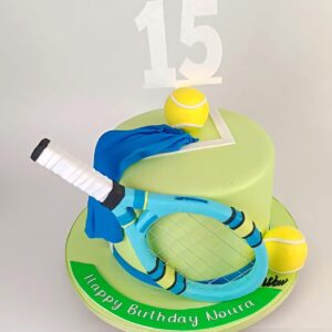 Tennis Theme Cake