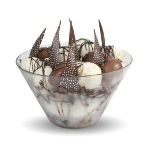 Vanilla Chocolate Ice Cream Bowl