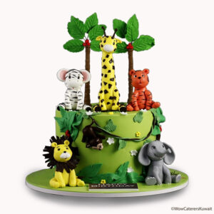 Animal Zoo Cake