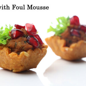 Tart with Foul Mousse