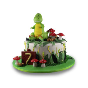 Baby Dinosaur Theme Cake