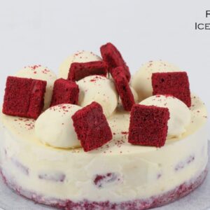 Red Velvet Ice Cream Cake