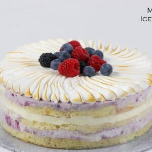 Mix Berries Ice Cream Cake
