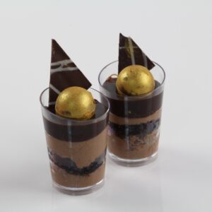 Chocolate Dessert Glasses