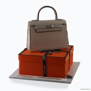 Hermes Box/Bag Cake