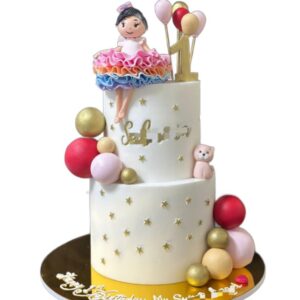 Baby Girl Theme Cake